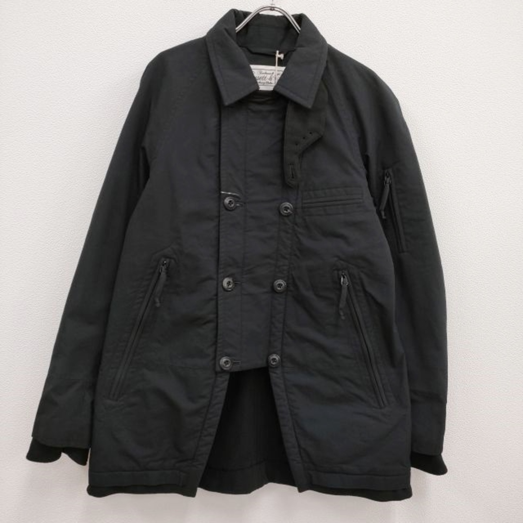 EESETT&Co. 新品 J071 NOVELIST COAT 定価110000円 変形ダブル EESETT&Co. 新品 J071 NOVELIST COAT 定価110000円 変形ダブル