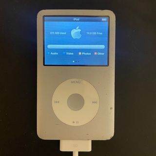 アイポッド(iPod)のiPod Classic 80GB シルバー 本体(ポータブルプレーヤー)