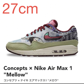 ナイキ(NIKE)の【27cm】Concepts × Nike Air Max 1 "Mellow"(スニーカー)
