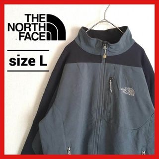 ザノースフェイス(THE NORTH FACE)の90s 古着 ノースフェイス ソフトシェルジャケット APEX 刺繍ロゴ L(その他)