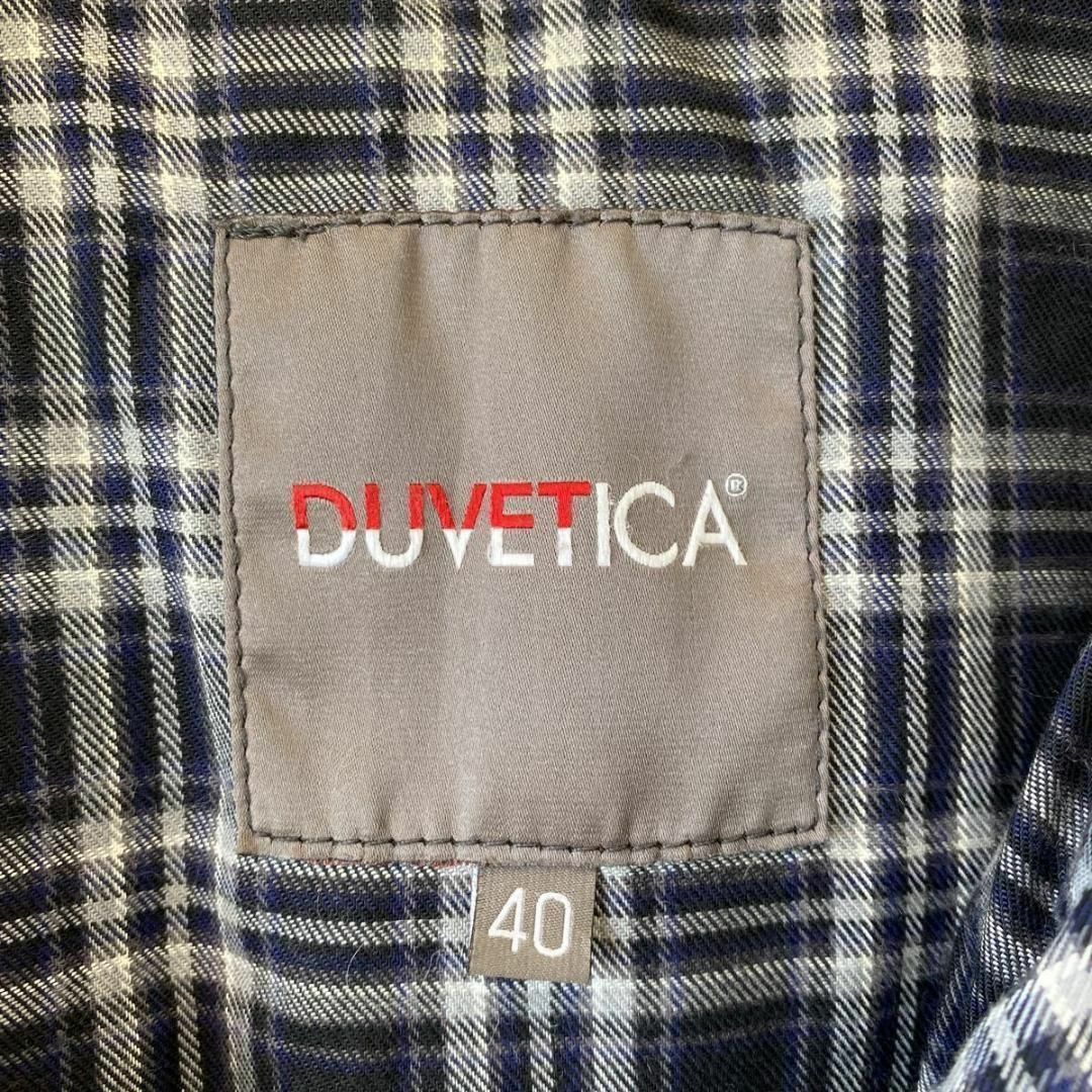 DUVETICA(デュベティカ)のDUVETICA デュベティカ ダウンコート フード付 ブラウン サイズ40 レディースのジャケット/アウター(ダウンジャケット)の商品写真