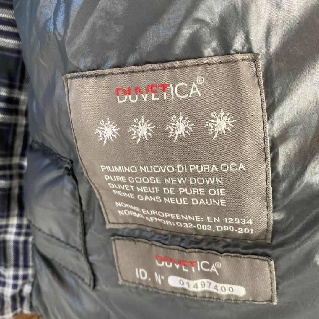DUVETICA(デュベティカ)のDUVETICA デュベティカ ダウンコート フード付 ブラウン サイズ40 レディースのジャケット/アウター(ダウンジャケット)の商品写真