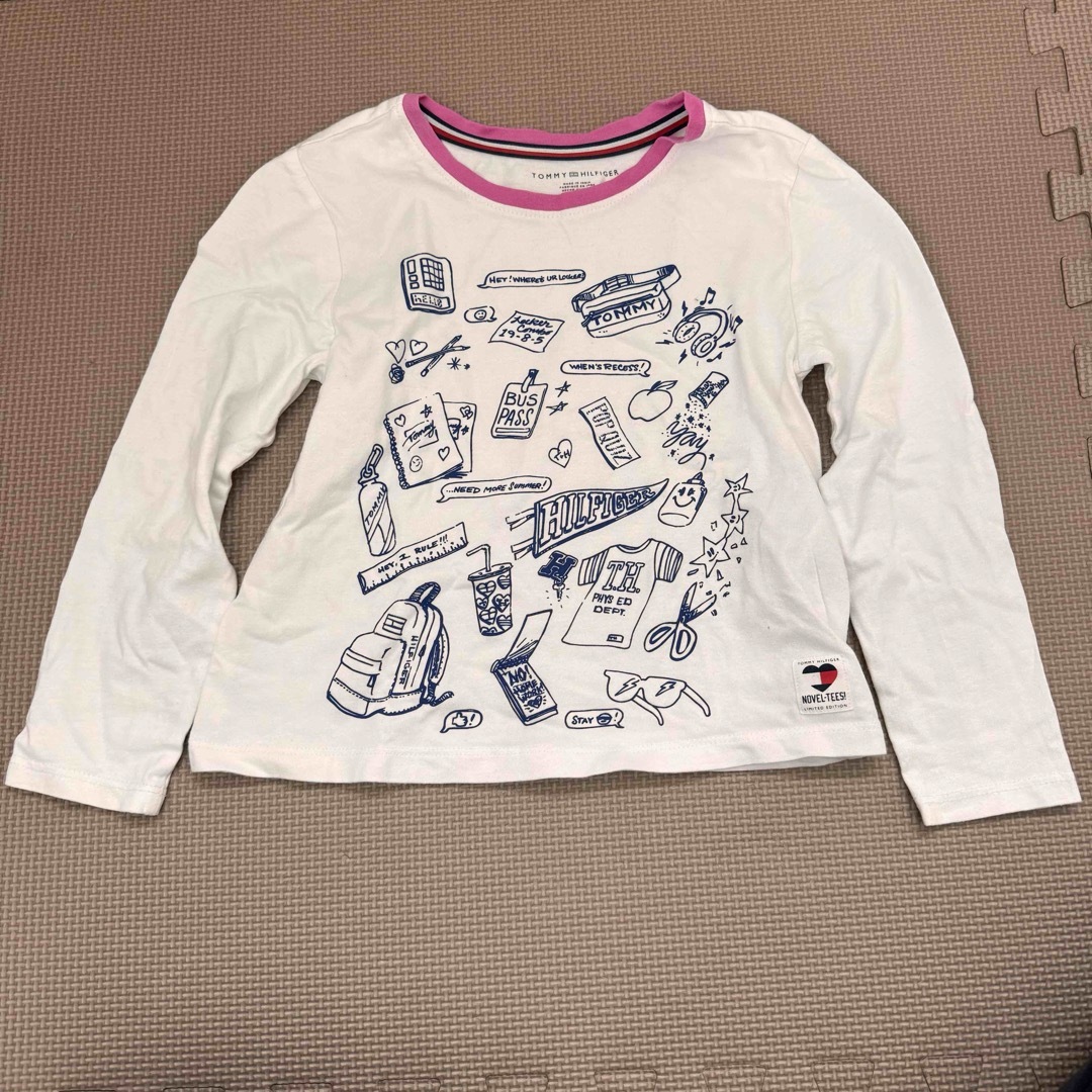 TOMMY HILFIGER(トミーヒルフィガー)のトミー　ロンT キッズ/ベビー/マタニティのキッズ服女の子用(90cm~)(Tシャツ/カットソー)の商品写真