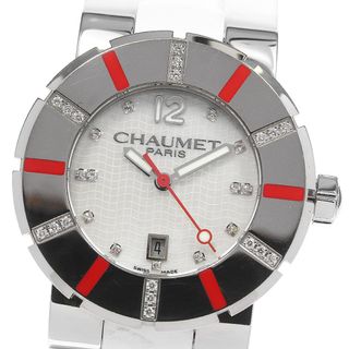 CHAUMET - ショーメ Chaumet W1722X-33I クラスワン 13Pダイヤ リミテッドエディション クォーツ レディース _807491