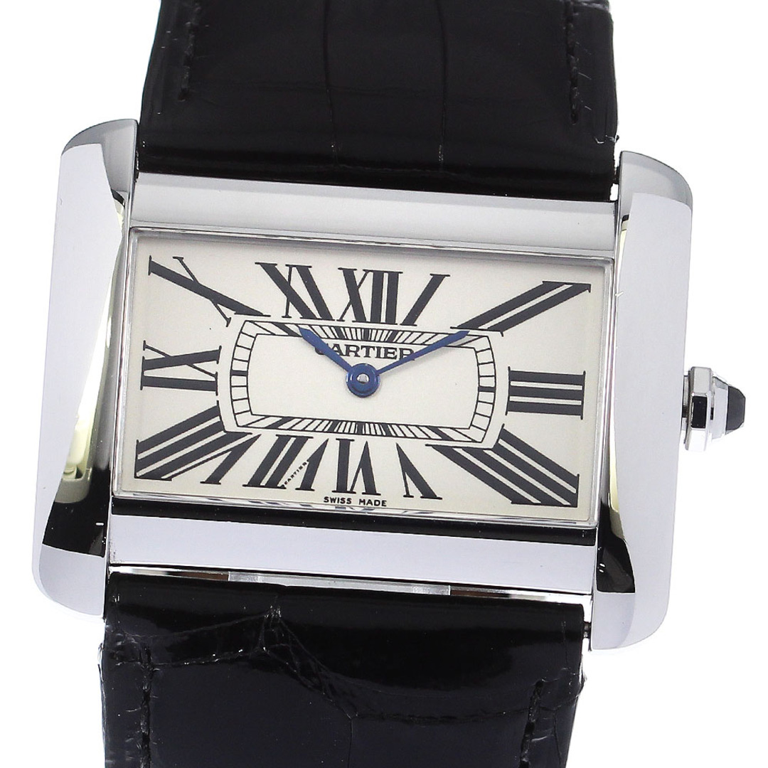 Cartier(カルティエ)のカルティエ CARTIER W6300655 タンクディバンLM クォーツ メンズ _811867 メンズの時計(腕時計(アナログ))の商品写真