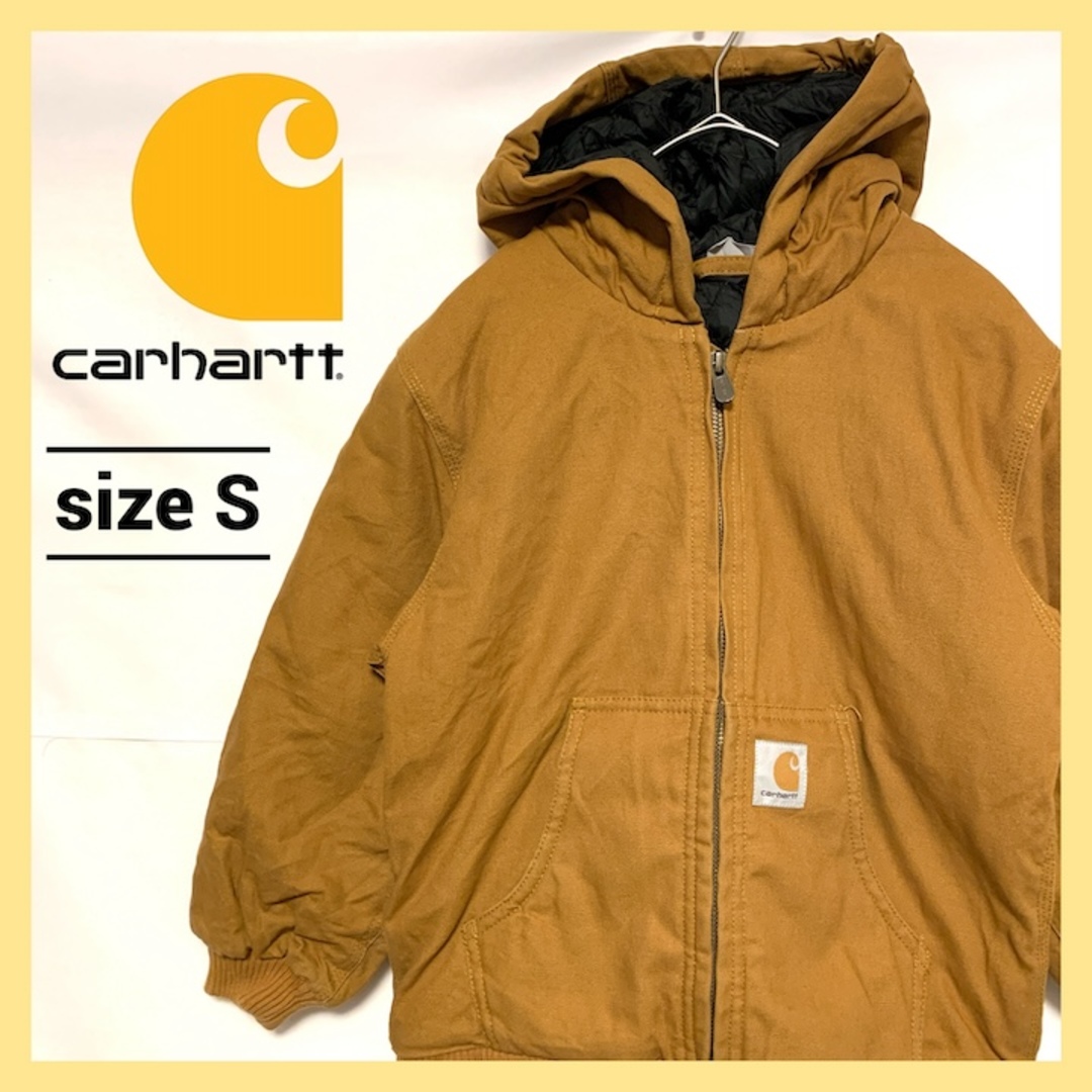 carhartt(カーハート)の90s 古着 カーハート キッズサイズ ダックジャケット アウター S  キッズ/ベビー/マタニティのキッズ/ベビー/マタニティ その他(その他)の商品写真