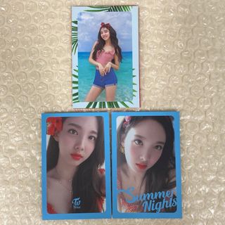 最終　TWICE トレカ　ナヨン　3枚　summer nights