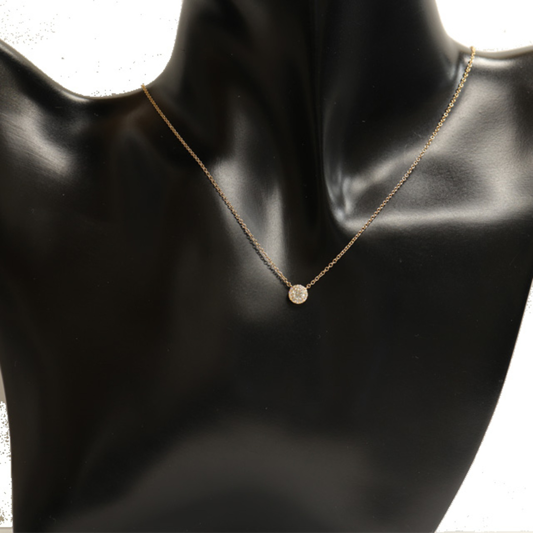 Tiffany & Co.(ティファニー)の (新品仕上げ済)ティファニー TIFFANY ソレスト ダイヤ ネックレス K18 PG × ダイヤモンド ペンダント 8542 レディースのアクセサリー(ネックレス)の商品写真