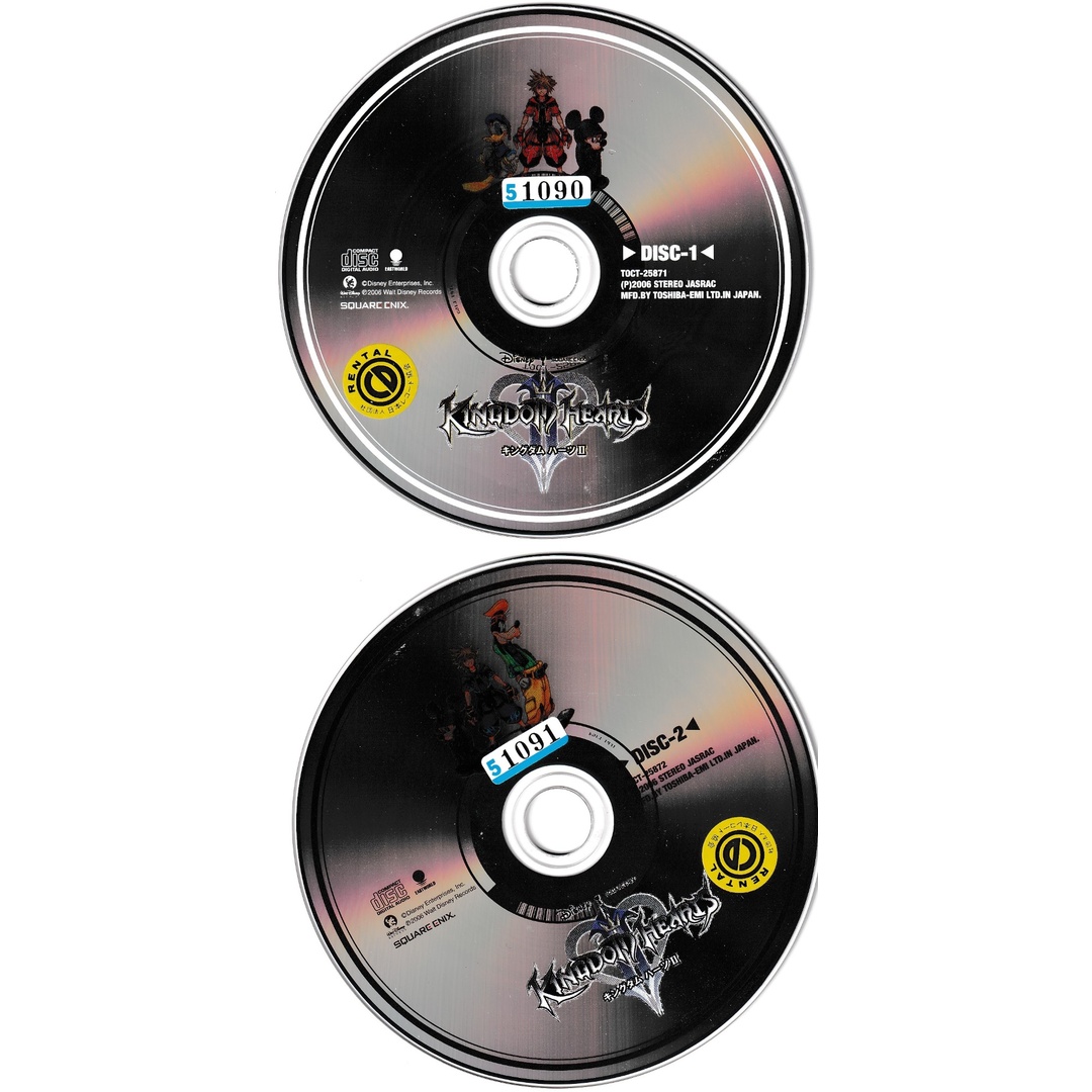 KC 1020   KINGDOM HEARTS Ⅱ   オリジナル・サウンドトラック   中古CD エンタメ/ホビーのCD(その他)の商品写真