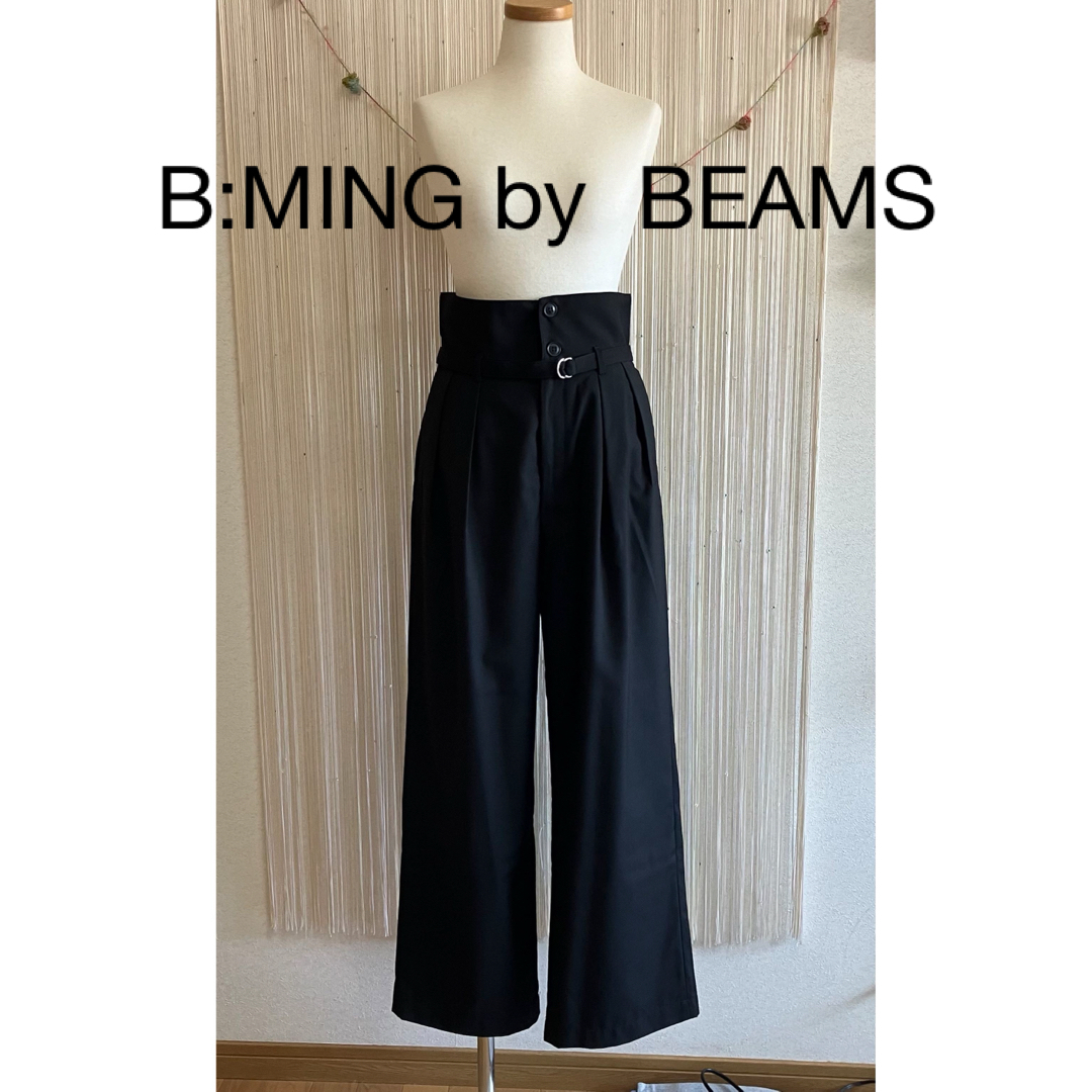 BEAMS(ビームス)のB:MING by BEAMS ベルト付きパンツ レディースのパンツ(カジュアルパンツ)の商品写真