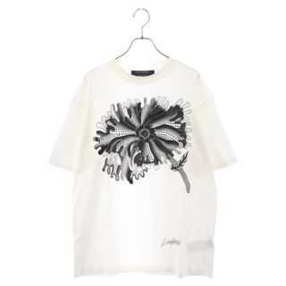 ルイヴィトン(LOUIS VUITTON)のLOUIS VUITTON ルイヴィトン 23SS ×草間彌生 サイケデリックフラワー クルーネック 半袖Tシャツ RM231H NPG HOY37W ホワイト(Tシャツ/カットソー(半袖/袖なし))