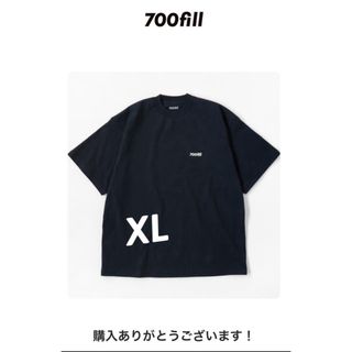 1LDK SELECT - 700FILL Small Payment Logo ネイビー　 XL