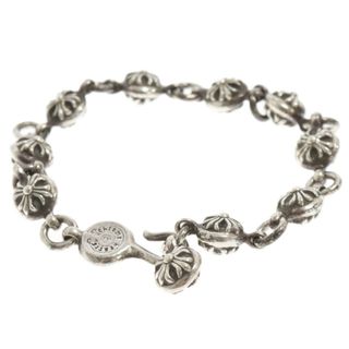 クロムハーツ(Chrome Hearts)のCHROME HEARTS クロムハーツ NO2 BALL/#2クロスボールブレスレット シルバー(ブレスレット)