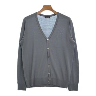 BARNEYS NEW YORK - BARNEYS NEWYORK バーニーズニューヨーク カーディガン M グレー 【古着】【中古】