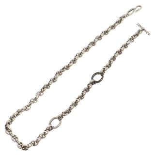 HOORSENBUHS ホーセンブース 10MM OPEN-LINK WALLET CHAIN オープンリンク ダイヤ入り ウォレットチェーン シルバー