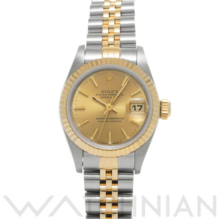 ロレックス(ROLEX)の中古 ロレックス ROLEX 69173 S番(1993年頃製造) シャンパン レディース 腕時計(腕時計)