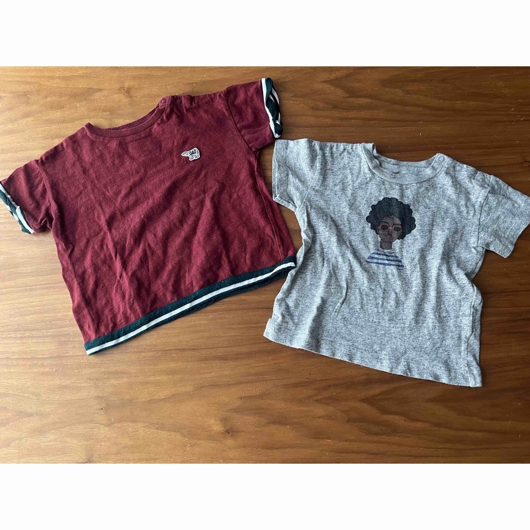 OCEAN&GROUND(オーシャンアンドグラウンド)のocean＆ground 半袖Tシャツ2枚セット 90 キッズ/ベビー/マタニティのキッズ服男の子用(90cm~)(Tシャツ/カットソー)の商品写真