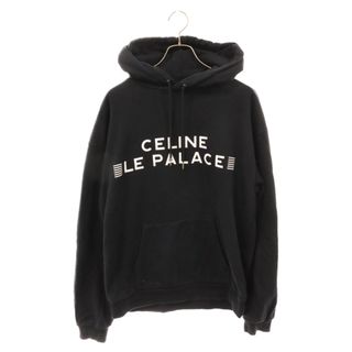 セリーヌ(celine)のCELINE セリーヌ 23SS LE PALACE ルパレス プリント スウェット パーカー ブラック 2Y75D670Q(パーカー)