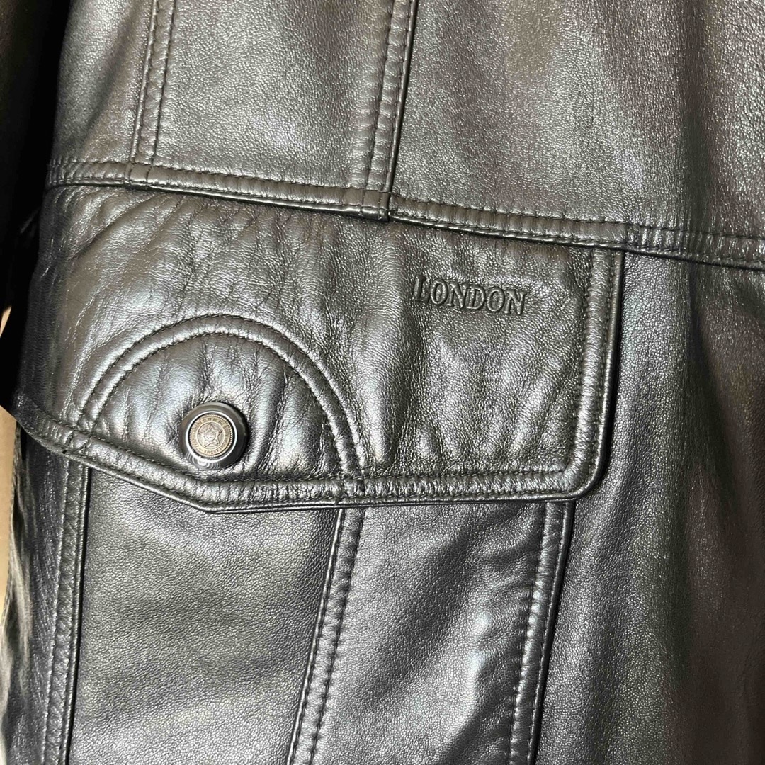 リアルレザー　本革ジャケット メンズのジャケット/アウター(レザージャケット)の商品写真
