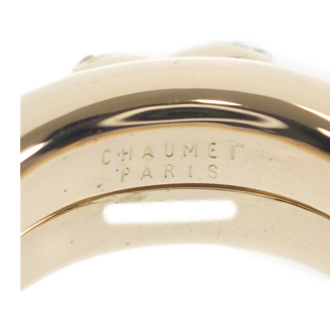 【中古】【Aランク】CHAUMET ショーメ K18YG イエローゴールド リアン ドゥ ショーメ リング 指輪 95088 ダイヤモンド #49 レディース【ISEYA】 レディースのアクセサリー(リング(指輪))の商品写真