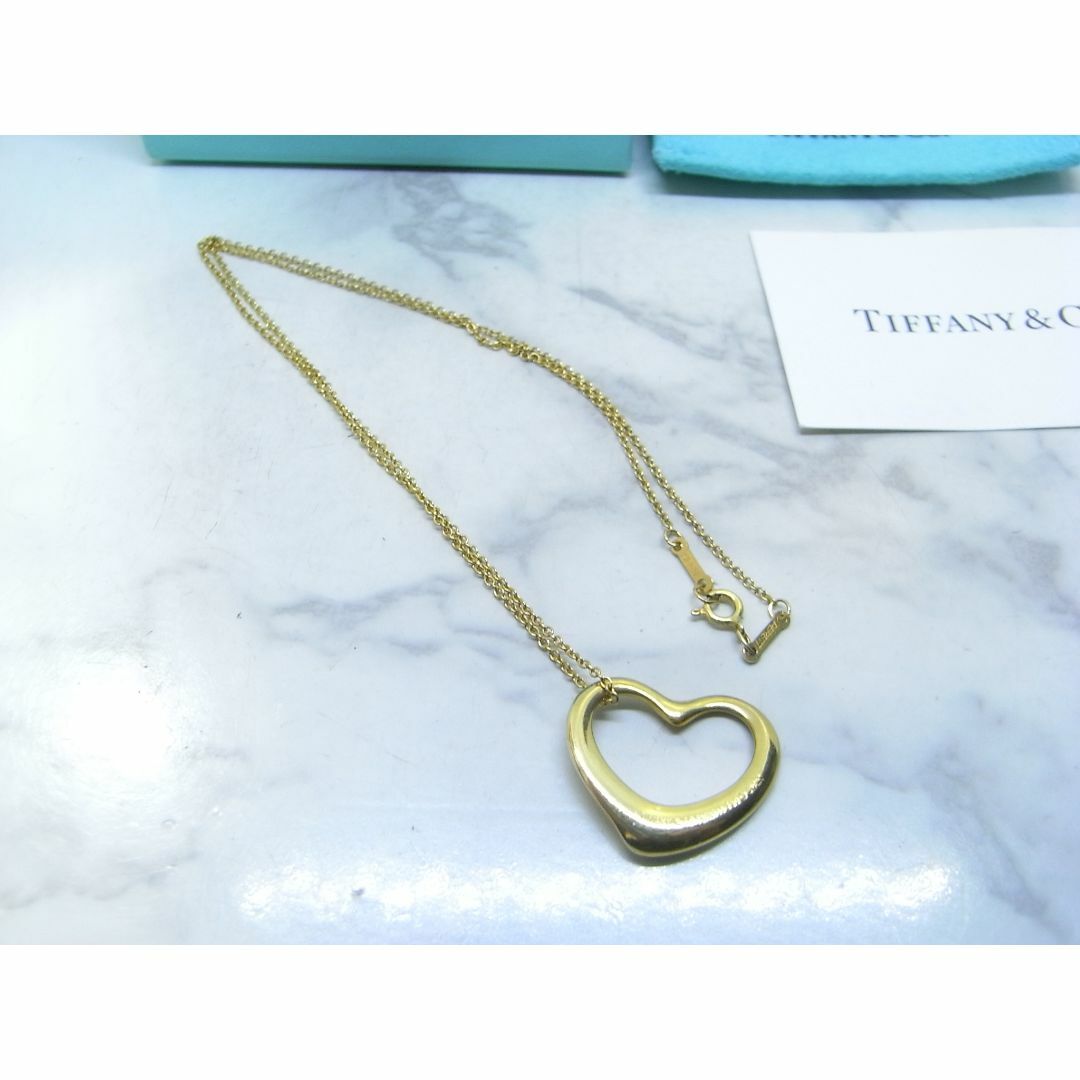 Tiffany & Co. - ティファニー K18(750) SPAIN オープンハート Tiffany & Co. - ティファニー K18(750) SPAIN オープンハート
