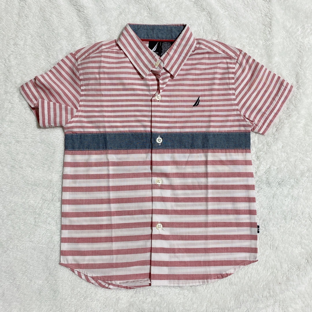 NAUTICA(ノーティカ)のNAUTICA ノーティカ 半袖シャツ キッズ/ベビー/マタニティのキッズ服男の子用(90cm~)(ブラウス)の商品写真