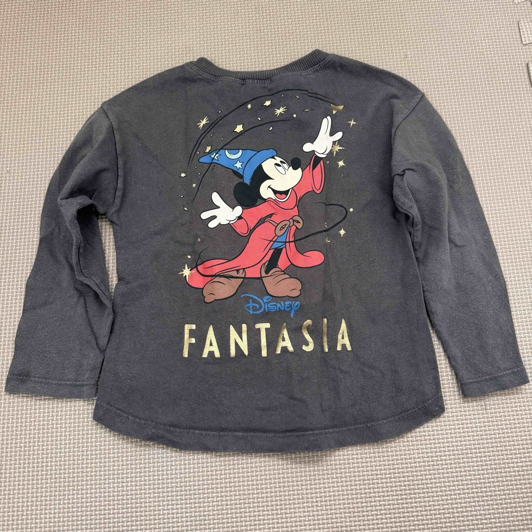 ZARA KIDS(ザラキッズ)のZARA ディズニー　ミッキー　ファンタジア　ロンT キッズ/ベビー/マタニティのキッズ服男の子用(90cm~)(Tシャツ/カットソー)の商品写真