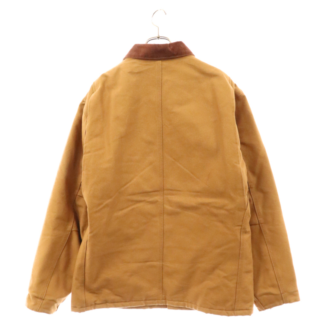 carhartt(カーハート)のCARHARTT カーハート DUCK TRADITIONAL COAT C003-BRN 襟コーデュロイジャケット ブラウン メンズのジャケット/アウター(フライトジャケット)の商品写真