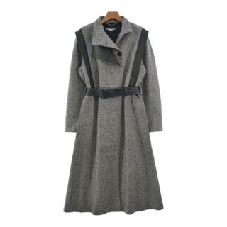 Stella McCartney - STELLA McCARTNEY コート（その他） 40(M位) グレーx黒 【古着】【中古】