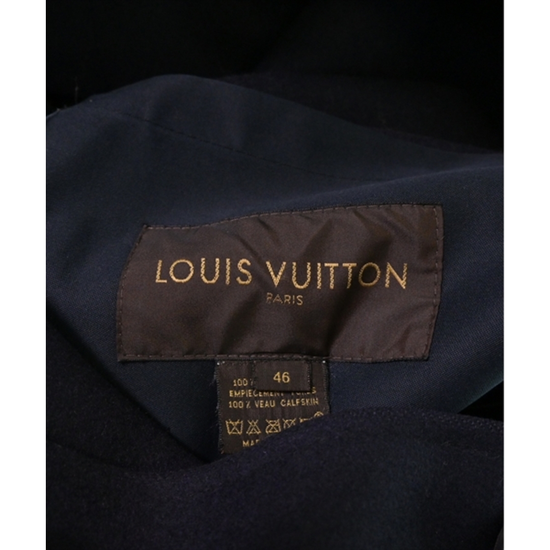LOUIS VUITTON(ルイヴィトン)のLOUIS VUITTON ルイヴィトン コート（その他） 46(M位) 紺x黒 【古着】【中古】 メンズのジャケット/アウター(その他)の商品写真