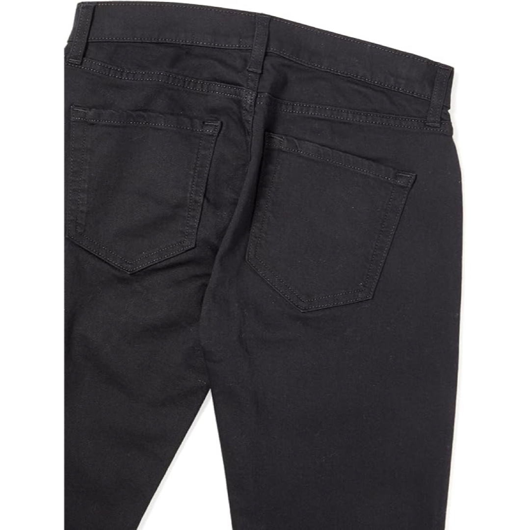W38 / L32 ジーンズ パンツ　黒　ブラック　ストレッチ メンズ　スキニー メンズのパンツ(デニム/ジーンズ)の商品写真