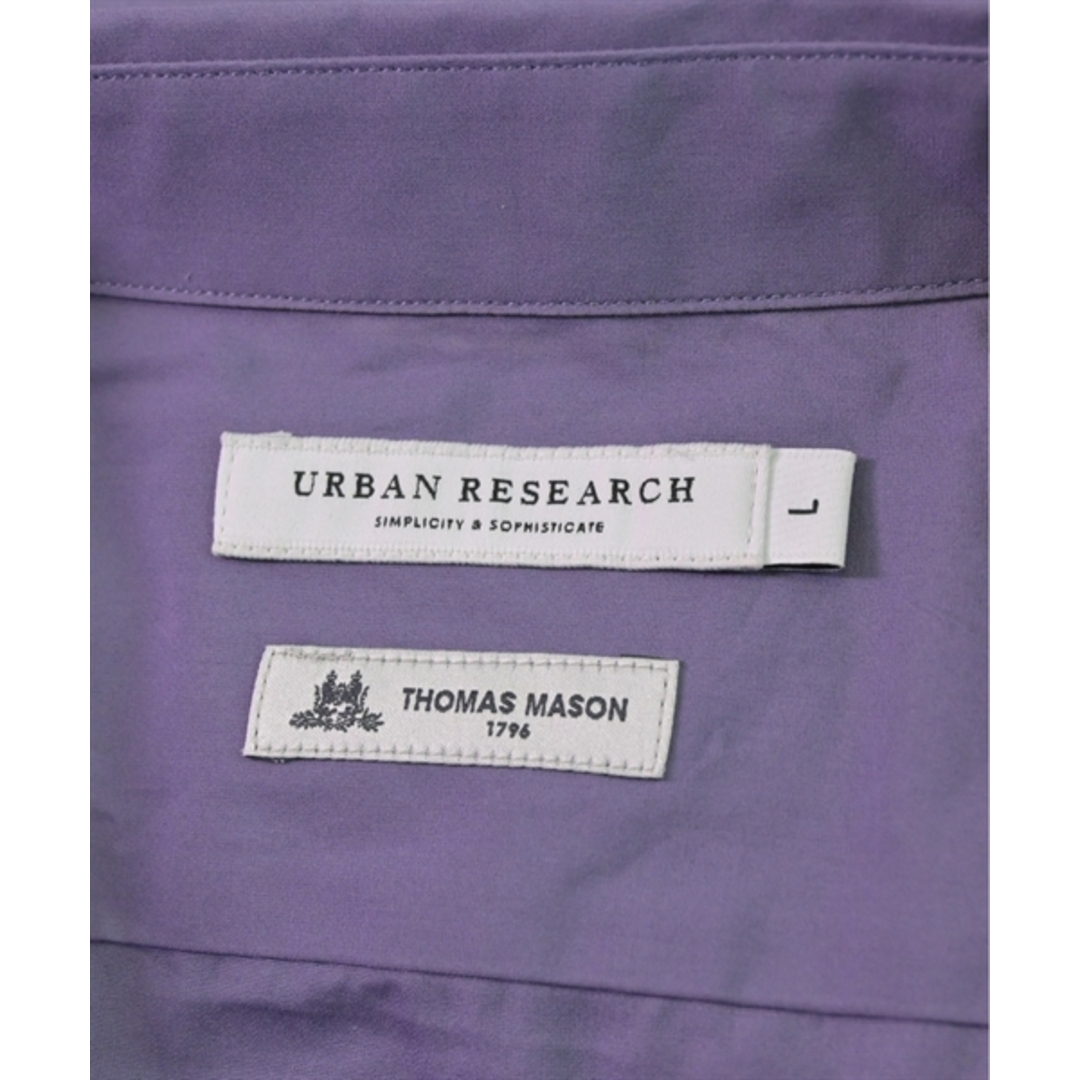 URBAN RESEARCH(アーバンリサーチ)のURBAN RESEARCH アーバンリサーチ カジュアルシャツ L 紫 【古着】【中古】 メンズのトップス(シャツ)の商品写真