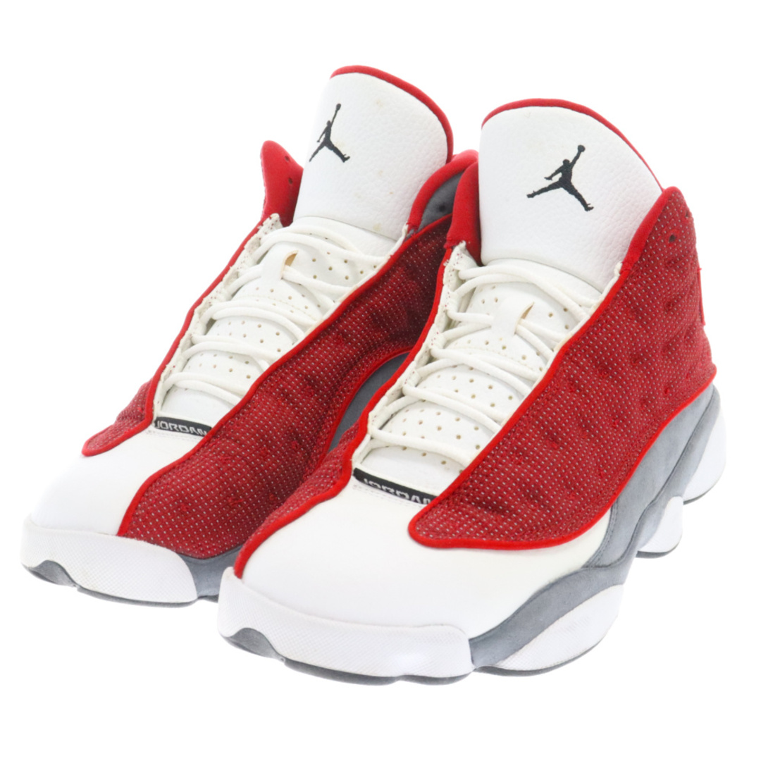 NIKE(ナイキ)のNIKE ナイキ AIR JORDAN 13 RETRO DJ5982-600 エアジョーダン13 レッドフリント ハイカットスニーカー US10/28cm グレー/レッド メンズの靴/シューズ(スニーカー)の商品写真