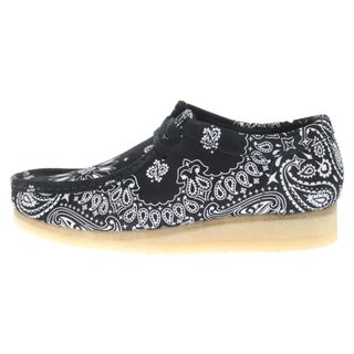 クラークス(Clarks)のClarks クラークス 19SS×SUPREME Bandana Wallabee シュプリーム バンダナワラビー ショートブーツ ブラック(ブーツ)