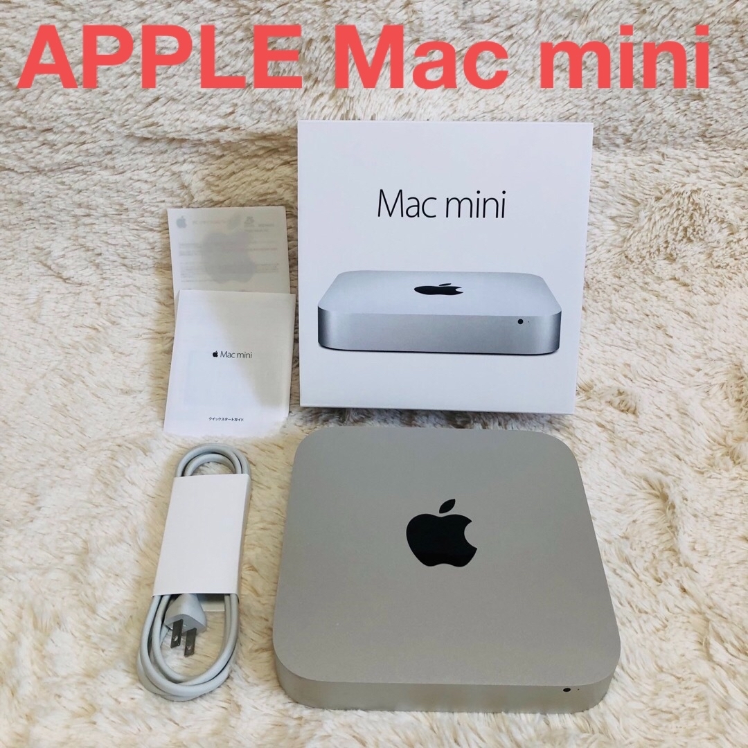 Mac (Apple)(マック)のAPPLE Mac mini MGEM2J/A Core i5 4,096.0M スマホ/家電/カメラのPC/タブレット(デスクトップ型PC)の商品写真