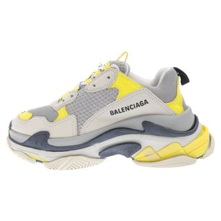 バレンシアガ(Balenciaga)のBALENCIAGA バレンシアガ TRIPLE S SNEAKER トリプルS ローカットスニーカー ダッドスニーカー イエロー/グレー/ホワイト 536737(スニーカー)