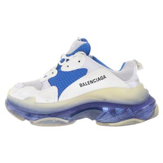 バレンシアガ(Balenciaga)のBALENCIAGA バレンシアガ TRIPLE S SNEAKER トリプルS ローカットスニーカー ダッドスニーカー 544351 ブルー/ホワイト(スニーカー)