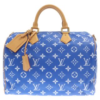 ルイヴィトン(LOUIS VUITTON)のLOUIS VUITTON ルイヴィトン 24SS M24417 SPEEDY スピーディ P9 バンドリエール 40 モノグラム 3WAYショルダーバッグ ヴェール ブルー(その他)