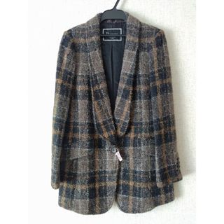 グレースコンチネンタル(GRACE CONTINENTAL)のGRACE CONTINENTAL　ダイアグラム　wool　ジャケット(テーラードジャケット)