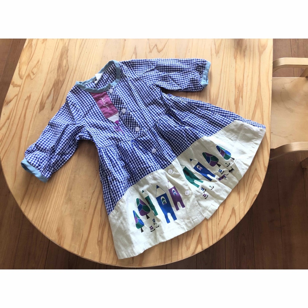 子供服　ワンピース　90 キッズ/ベビー/マタニティのキッズ服女の子用(90cm~)(ワンピース)の商品写真