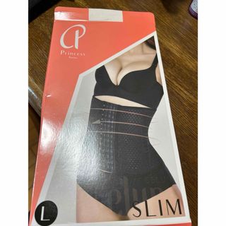 Princess Slim ウエストニッパー　L ブラック(エクササイズ用品)