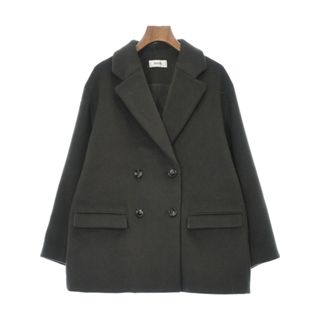 スナイデル(SNIDEL)のSNIDEL スナイデル コート 1(M位) カーキ 【古着】【中古】(その他)