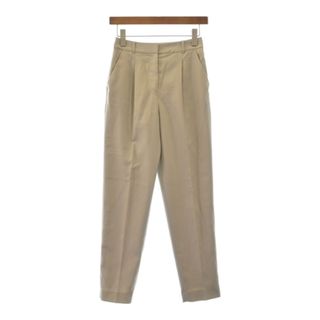 NATURAL BEAUTY BASIC スラックス XS グレーベージュ 【古着】【中古】