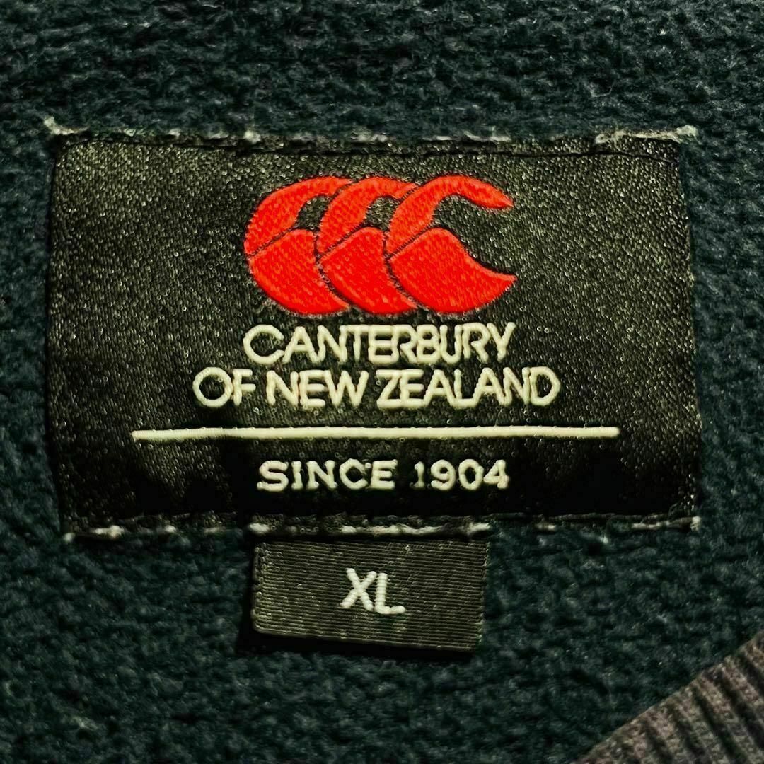 【CANTERBURY】カンタベリー ワンポイント刺繍ロゴスウェット 90s古着 メンズのトップス(スウェット)の商品写真