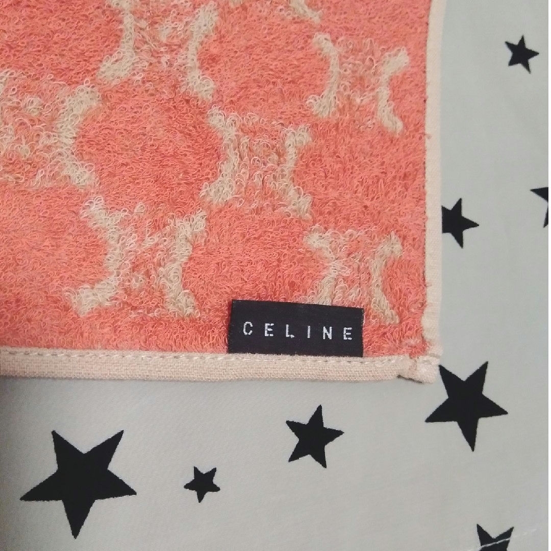 CEFINE(セフィーヌ)の♡セリーヌ★CELINE♡タオルハンカチ★マカダム柄♡ハンカチ★人気♡レア★ レディースのファッション小物(ハンカチ)の商品写真