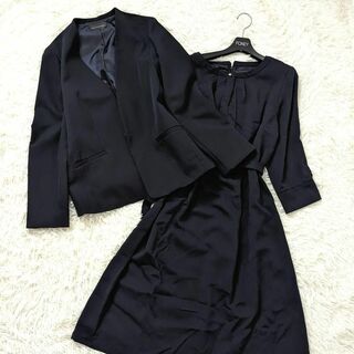 美品　RANG MUSEE　スーツ　ワンピース　セットアップ　大きいサイズ　15(スーツ)