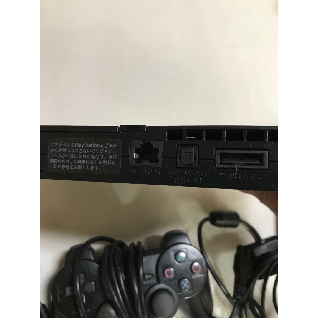 PlayStation2(プレイステーション2)のPlayStation 2 本体  オマケ付き エンタメ/ホビーのゲームソフト/ゲーム機本体(家庭用ゲーム機本体)の商品写真