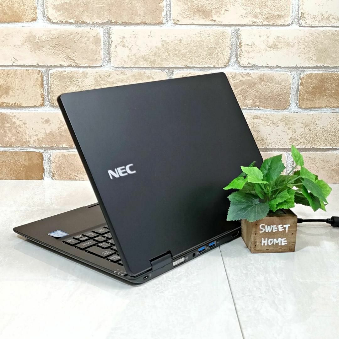 NEC(エヌイーシー)の61【2018年製♥i5♥メモリ8G♥SSD爆速】カメラ/小型軽量ノートパソコン スマホ/家電/カメラのPC/タブレット(ノートPC)の商品写真