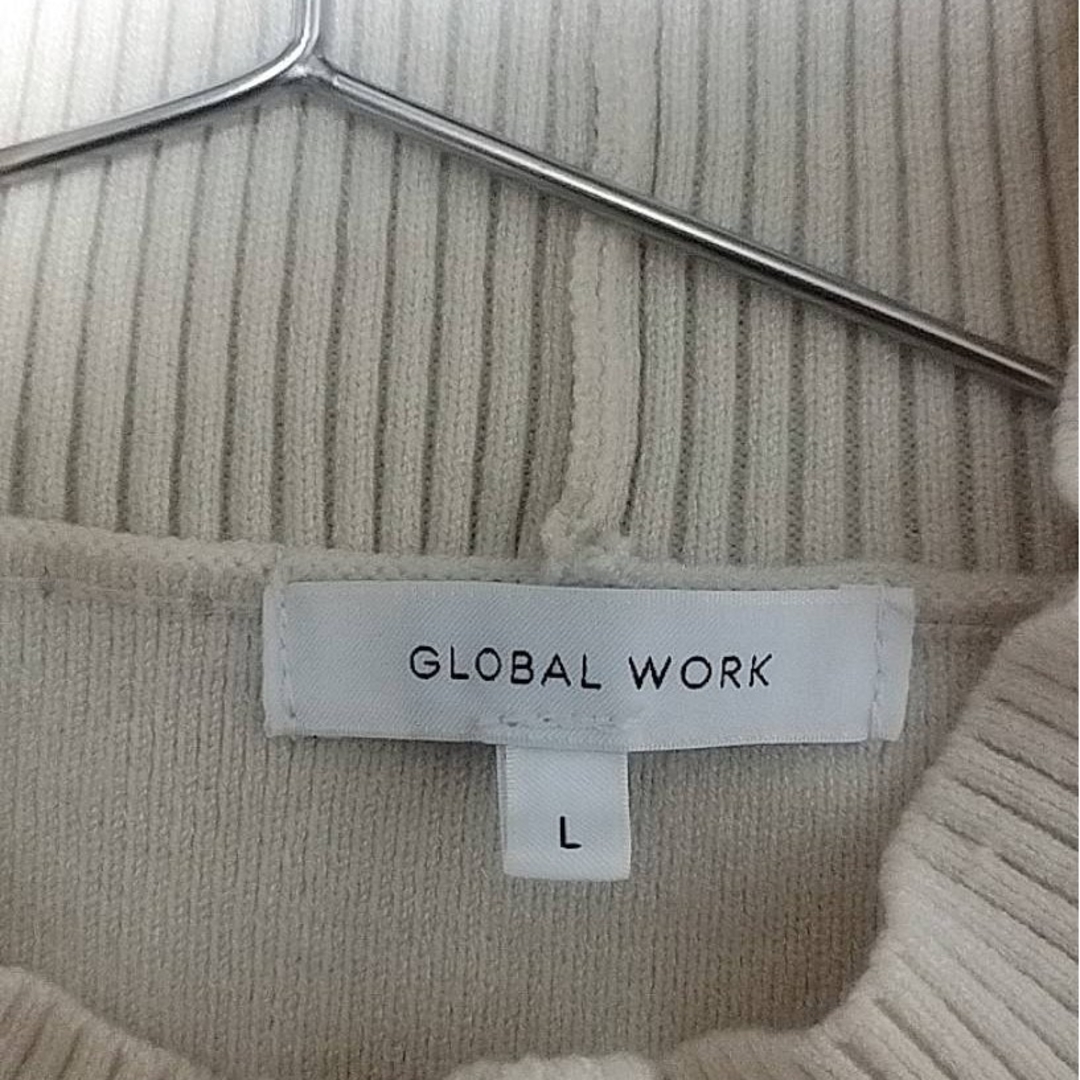 GLOBAL WORK(グローバルワーク)の【B140】グローバルワークニットシャツ レディースのトップス(ニット/セーター)の商品写真