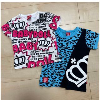 ベビードール(BABYDOLL)のベビドTシャツ2枚セット(Tシャツ/カットソー)